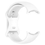Google Pixel Watch 4 / 3 / 2 / 1 41mm 단색 실리콘 시계 밴드, S 사이즈, L 사이즈