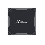X96 max+ 4K 스마트 TV 박스 리모컨 포함, 안드로이드 9.0, Amlogic S905X3 쿼드코어 Cortex-A55, 2GB+16GB, LAN, AV, 2.4G/5G WiFi, USBx2, TF 카드 지원, EU 플러그, UK 플러그, AU 플러그