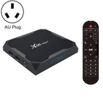 X96 max+ 4K 스마트 TV 박스 리모컨 포함, 안드로이드 9.0, Amlogic S905X3 쿼드코어 Cortex-A55, 2GB+16GB, LAN, AV, 2.4G/5G WiFi, USBx2, TF 카드 지원, EU 플러그, UK 플러그, AU 플러그