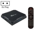 X96 max+ 4K 스마트 TV 박스, 안드로이드 9.0, Amlogic S905X3 쿼드코어 Cortex-A55, 4GB+64GB, LAN, AV, 2.4G/5G WiFi, USBx2, TF 카드 지원, EU 플러그, UK 플러그, AU 플러그