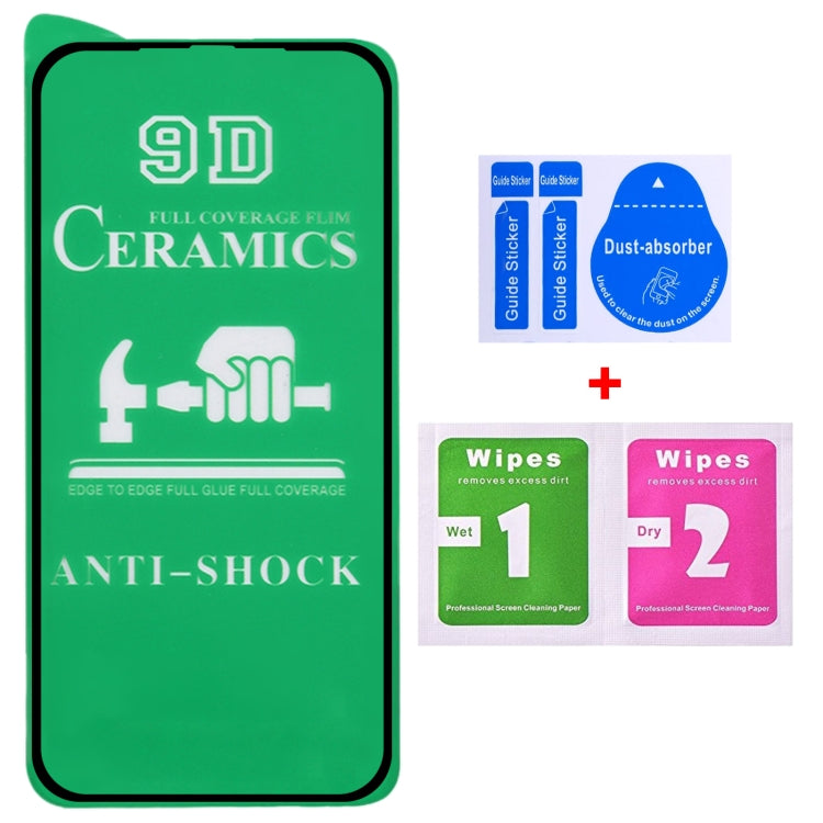9D Full Screen Full Glue Ceramic Film, For iPhone 14 Pro, For iPhone 14 Pro Max