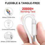 고속 충전 데이터 케이블, 길이: 1m, 타입-C to 타입-C PD 60W, 타입-C to 8핀, USB to 8핀, USB to 타입-C