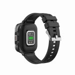 D8 2.01인치 2-in-1 블루투스 이어폰 실리콘 밴드 스마트워치, 건강 모니터링 / NFC 지원, 실리콘 밴드 (블랙), 실리콘 밴드 (베이지)
