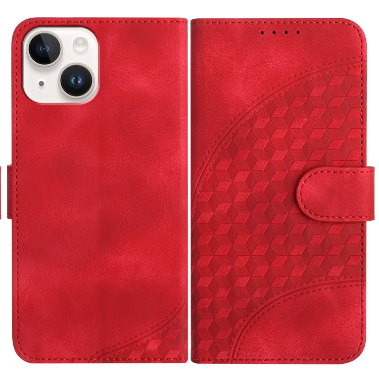 YX0060 Elephant Head Embossed Phone Leather Case with Lanyard, For iPhone 15, For iPhone 14 Plus, For iPhone 14, For iPhone 14 Pro, For iPhone 14 Pro Max, For iPhone SE 2022/SE 2020/6/7/8