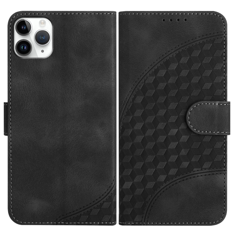 YX0060 Elephant Head Embossed Phone Leather Case with Lanyard, For iPhone 12 mini, For iPhone 11 Pro Max, For iPhone 11, For iPhone 11 Pro, For iPhone XS / X, For iPhone XR