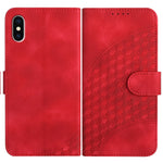 YX0060 Elephant Head Embossed Phone Leather Case with Lanyard, For iPhone 12 mini, For iPhone 11 Pro Max, For iPhone 11, For iPhone 11 Pro, For iPhone XS / X, For iPhone XR