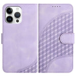YX0060 코끼리 머리 엠보싱 휴대폰 가죽 케이스와 랜야드, iPhone 17e / 16e용, iPhone 17 Pro Max용, iPhone 17 Pro용, iPhone 17용, iPhone Air용, iPhone 16 Pro Max용