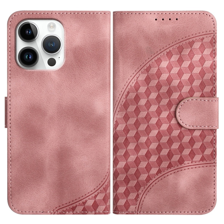 YX0060 코끼리 머리 엠보싱 휴대폰 가죽 케이스와 랜야드, iPhone 17e / 16e용, iPhone 17 Pro Max용, iPhone 17 Pro용, iPhone 17용, iPhone Air용, iPhone 16 Pro Max용
