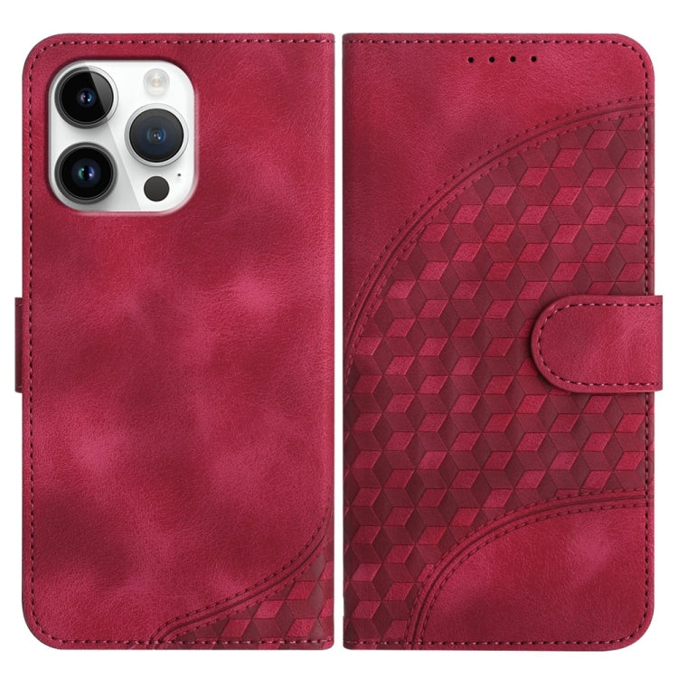 YX0060 코끼리 머리 엠보싱 휴대폰 가죽 케이스와 랜야드, iPhone 17e / 16e용, iPhone 17 Pro Max용, iPhone 17 Pro용, iPhone 17용, iPhone Air용, iPhone 16 Pro Max용