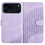 YX0060 코끼리 머리 엠보싱 휴대폰 가죽 케이스와 랜야드, iPhone 17e / 16e용, iPhone 17 Pro Max용, iPhone 17 Pro용, iPhone 17용, iPhone Air용, iPhone 16 Pro Max용