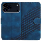 YX0060 코끼리 머리 엠보싱 휴대폰 가죽 케이스와 랜야드, iPhone 17e / 16e용, iPhone 17 Pro Max용, iPhone 17 Pro용, iPhone 17용, iPhone Air용, iPhone 16 Pro Max용