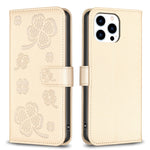 네잎 클로버 엠보 가죽 휴대폰 케이스, 아이폰 7 / 8 / SE 2022용, 아이폰 13 프로 맥스용, 아이폰 13 프로용, 아이폰 13용, 아이폰 12 / 12 프로용, 아이폰 12 프로 맥스용, 아이폰 11 프로 맥스용, 아이폰 11용