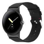 Nylon Canvas Watch Band, For Google Pixel Watch 4 / 3 / 2 / 1 41mm