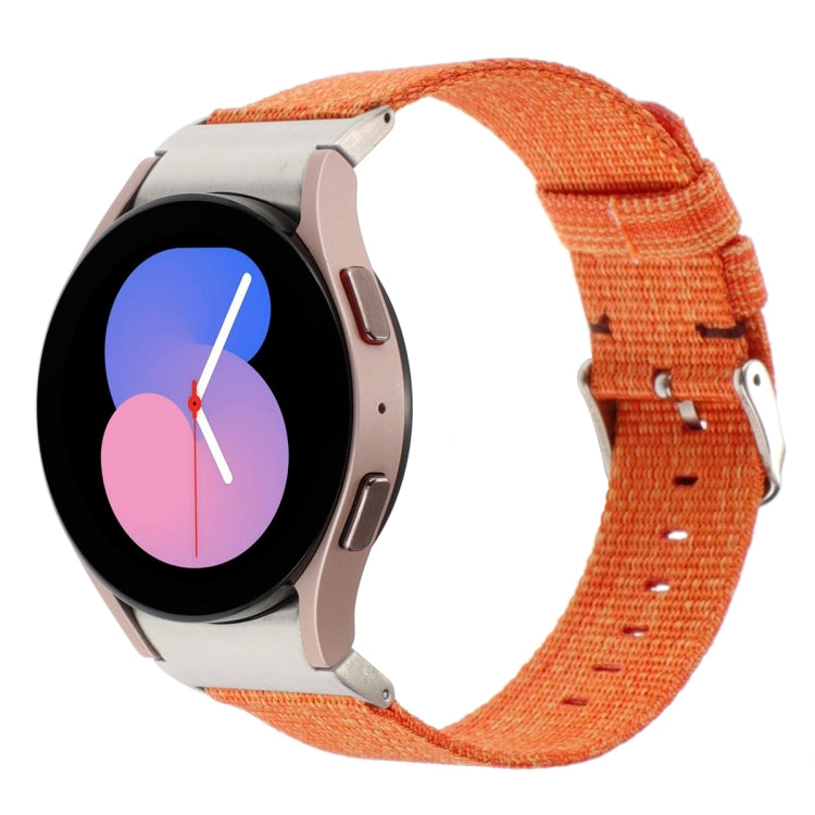 Nylon Canvas Watch Band, For Samsung Galaxy Watch6/6 Classic/5/5 Pro