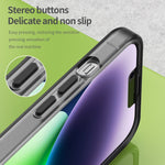 MagSafe 서리 낀 반투명 TPU + PC 풀 커버리지 휴대폰 케이스, 아이폰 14 프로 맥스용, 아이폰 SE 2022 / 2020 / 8용, 아이폰 13 프로 맥스용, 아이폰 13 프로용, 아이폰 13용