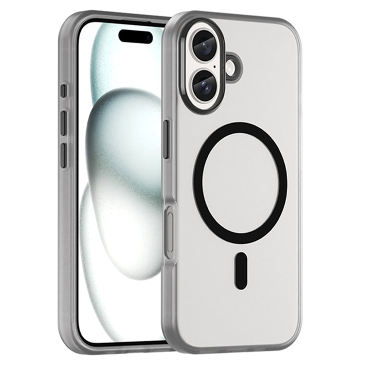 MagSafe Frosted Translucent TPU + PC Full Coverage Phone Case, For iPhone 16 Pro, For iPhone 16 Plus, For iPhone 16, For iPhone 15 Pro Max, For iPhone 15 Pro