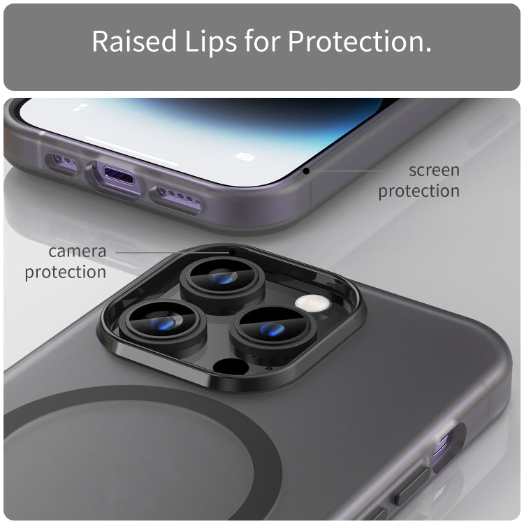MagSafe 서리 낀 반투명 TPU + PC 풀 커버리지 휴대폰 케이스, 아이폰 14 프로 맥스용, 아이폰 SE 2022 / 2020 / 8용, 아이폰 13 프로 맥스용, 아이폰 13 프로용, 아이폰 13용