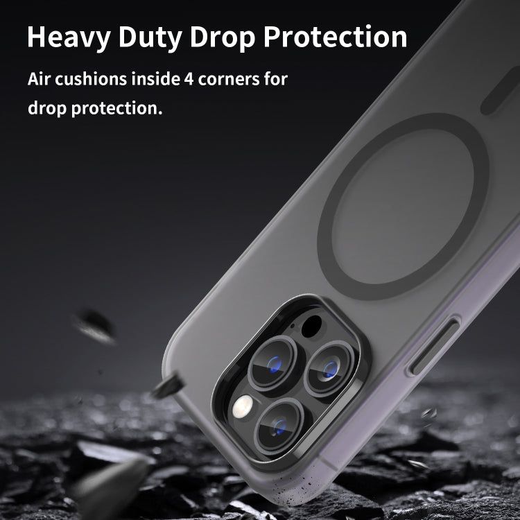 MagSafe 서리 낀 반투명 TPU + PC 풀 커버리지 휴대폰 케이스, 아이폰 14 프로 맥스용, 아이폰 SE 2022 / 2020 / 8용, 아이폰 13 프로 맥스용, 아이폰 13 프로용, 아이폰 13용