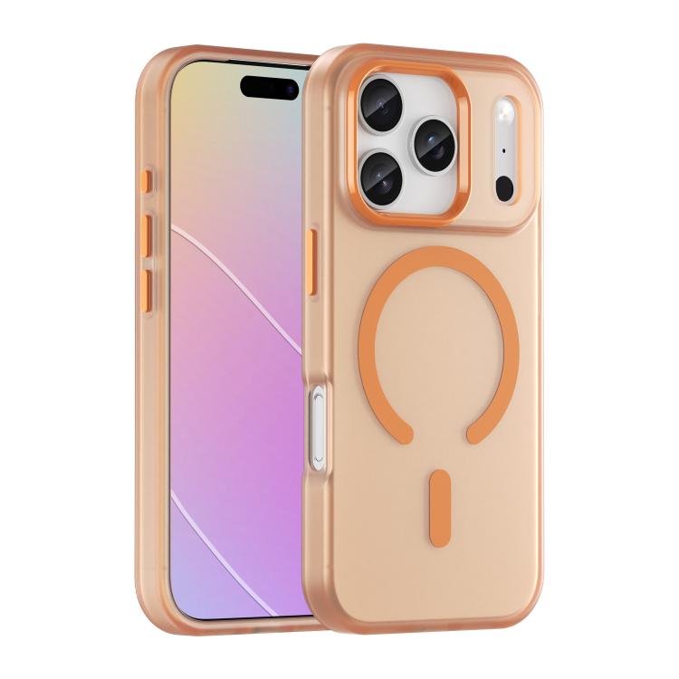 MagSafe 서리 낀 반투명 TPU + PC 풀 커버리지 휴대폰 케이스, 아이폰 17e / 16e용, 아이폰 17 프로 맥스용, 아이폰 17 프로용, 아이폰 17용, 아이폰 에어용, 아이폰 16 프로 맥스용