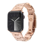 3구 스테인리스 스틸 시계 밴드, 애플 워치 울트라 49mm용, 애플 워치 시리즈 8 41mm용, 애플 워치 시리즈 8 45mm용, 애플 워치 SE 2022 40mm용, 애플 워치 SE 2022 44mm용