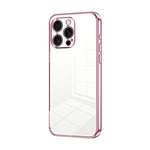 Transparent Plating Fine Hole Phone Case, For iPhone 17e / 16e, For iPhone 17 Pro Max, For iPhone 17 Pro, For iPhone 17, For iPhone Air, For iPhone 16 Pro Max