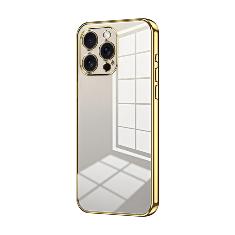 Transparent Plating Fine Hole Phone Case, For iPhone 17e / 16e, For iPhone 17 Pro Max, For iPhone 17 Pro, For iPhone 17, For iPhone Air, For iPhone 16 Pro Max