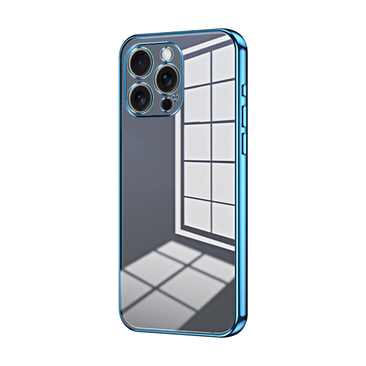 Transparent Plating Fine Hole Phone Case, For iPhone 17e / 16e, For iPhone 17 Pro Max, For iPhone 17 Pro, For iPhone 17, For iPhone Air, For iPhone 16 Pro Max