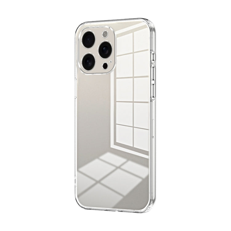 Transparent Plating Fine Hole Phone Case, For iPhone 17e / 16e, For iPhone 17 Pro Max, For iPhone 17 Pro, For iPhone 17, For iPhone Air, For iPhone 16 Pro Max