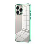 Transparent Plating Fine Hole Phone Case, For iPhone 17e / 16e, For iPhone 17 Pro Max, For iPhone 17 Pro, For iPhone 17, For iPhone Air, For iPhone 16 Pro Max