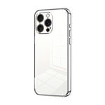Transparent Plating Fine Hole Phone Case, For iPhone 17e / 16e, For iPhone 17 Pro Max, For iPhone 17 Pro, For iPhone 17, For iPhone Air, For iPhone 16 Pro Max