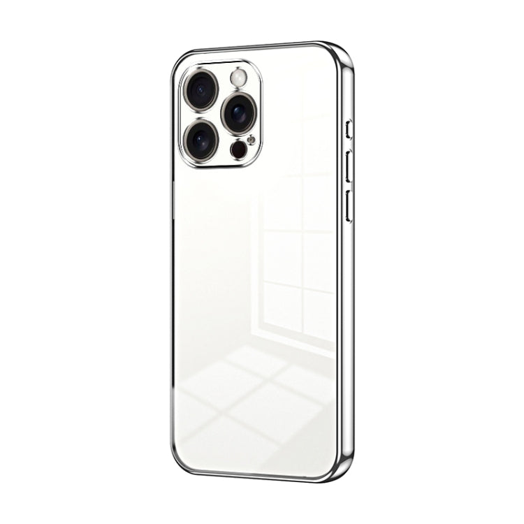 Transparent Plating Fine Hole Phone Case, For iPhone 17e / 16e, For iPhone 17 Pro Max, For iPhone 17 Pro, For iPhone 17, For iPhone Air, For iPhone 16 Pro Max