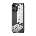 Transparent Plating Fine Hole Phone Case, For iPhone 17e / 16e, For iPhone 17 Pro Max, For iPhone 17 Pro, For iPhone 17, For iPhone Air, For iPhone 16 Pro Max