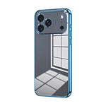 Transparent Plating Fine Hole Phone Case, For iPhone 17e / 16e, For iPhone 17 Pro Max, For iPhone 17 Pro, For iPhone 17, For iPhone Air, For iPhone 16 Pro Max