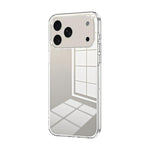 Transparent Plating Fine Hole Phone Case, For iPhone 17e / 16e, For iPhone 17 Pro Max, For iPhone 17 Pro, For iPhone 17, For iPhone Air, For iPhone 16 Pro Max