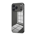 Transparent Plating Fine Hole Phone Case, For iPhone 17e / 16e, For iPhone 17 Pro Max, For iPhone 17 Pro, For iPhone 17, For iPhone Air, For iPhone 16 Pro Max