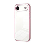 Transparent Plating Fine Hole Phone Case, For iPhone 17e / 16e, For iPhone 17 Pro Max, For iPhone 17 Pro, For iPhone 17, For iPhone Air, For iPhone 16 Pro Max