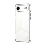 Transparent Plating Fine Hole Phone Case, For iPhone 17e / 16e, For iPhone 17 Pro Max, For iPhone 17 Pro, For iPhone 17, For iPhone Air, For iPhone 16 Pro Max