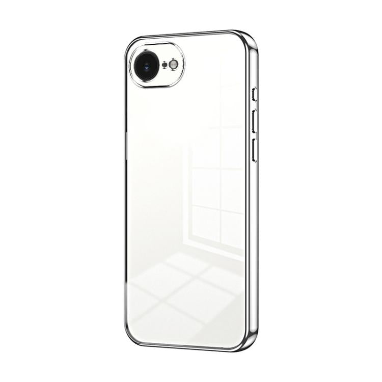 Transparent Plating Fine Hole Phone Case, For iPhone 17e / 16e, For iPhone 17 Pro Max, For iPhone 17 Pro, For iPhone 17, For iPhone Air, For iPhone 16 Pro Max