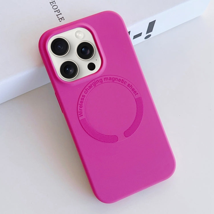 MagSafe Magnetic Liquid Silicone Phone Case, For iPhone 15 Pro Max, For iPhone 15 Pro, For iPhone 15 Plus, For iPhone 15