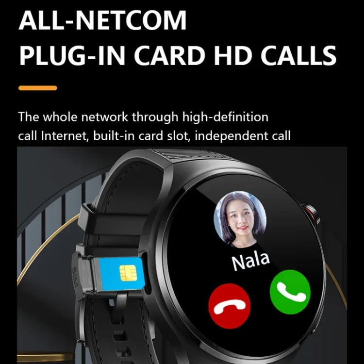 1.53인치 전면 카메라 스마트워치 AI 음성 / SIM 카드 지원, 2GB+32GB