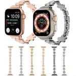 5잎 꽃 아연 합금 체인 시계줄, Apple Watch 시리즈 4 44mm용, Apple Watch 시리즈 4 40mm용, Apple Watch 시리즈 3 38mm용, Apple Watch 시리즈 3 42mm용, Apple Watch 시리즈 2 42mm용, Apple Watch 시리즈 2 38mm용