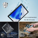 OUKITEL RT7 TITAN 5G 네트워크 IP68/IP69K 러기드 태블릿, 10.1인치 안드로이드 15 MediaTek Dimensity 7050 옥타 코어 듀얼 SIM 지원, EU 플러그, RT7 5G 12GB+512GB