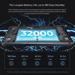 OUKITEL RT7 TITAN 5G 네트워크 IP68/IP69K 러기드 태블릿, 10.1인치 안드로이드 15 MediaTek Dimensity 7050 옥타 코어 듀얼 SIM 지원, EU 플러그, RT7 5G 12GB+512GB