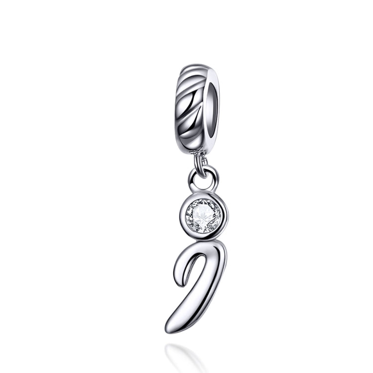 S925 Sterling Silver 26 English Letter Beads DIY Bracelet Necklace Accessories, A, B, C, D, E, F, G, H, I, J, K, L, M, N, O, P, Q, R, S, T, U, V, W, X, Y, Z