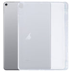 Highly Transparent TPU Tablet Case with Pen Slot, For iPad 10.2 / 10.5