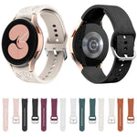 Butterfly Flower Embossed Silicone Watch Band, For Samsung Galaxy Watch 6