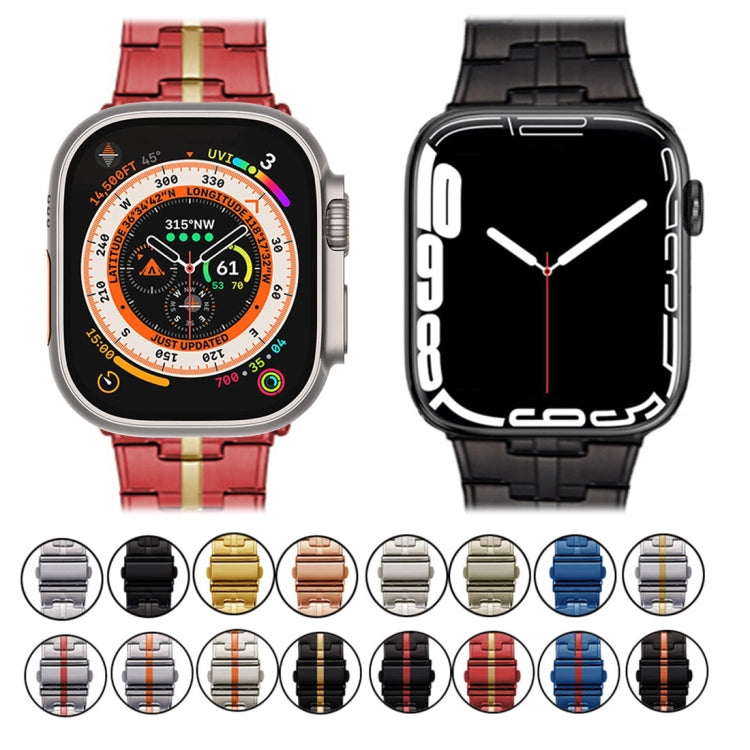 Stainless Steel Watch Band, For Apple Watch SE 2022 44mm, For Apple Watch Series 7 41mm, For Apple Watch Series 7 45mm