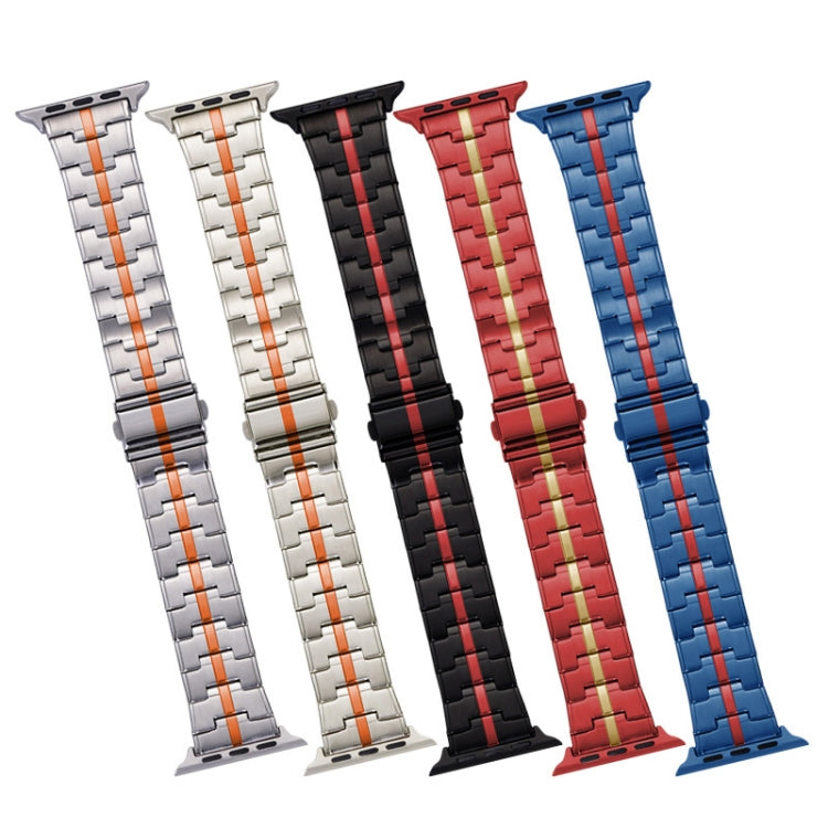 Stainless Steel Watch Band, For Apple Watch SE 2022 44mm, For Apple Watch Series 7 41mm, For Apple Watch Series 7 45mm