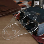 Acrylic Easter Decoration Rabbit Footprint Template, Single Footprint, Dual Footprint
