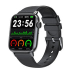 QS08 PRO 1.83인치 BT5.2 스마트 스포츠 워치, 수면 / 심박수 / 혈중 산소 / 체온 / 혈압 건강 모니터 지원